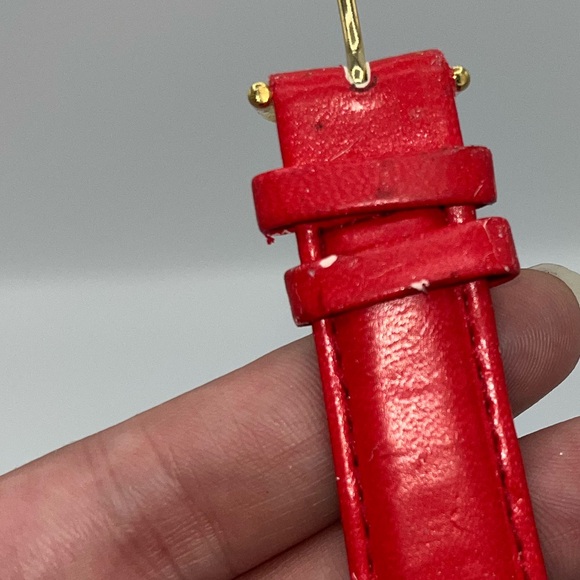 Betty Boop Red Strap Gold Watch - Picture 10 of 12